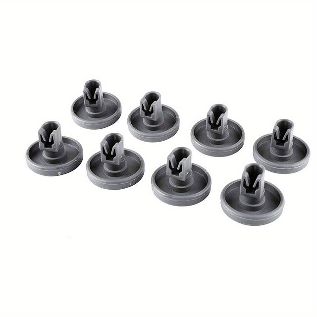 TEMU 8/16pcs Dishwasher Basket Rollers, 4/8 Upper Rack Wheels, And 4/8 Lower Rack Wheels, Fit For Aeg, For Favorit, For , For Eletrolux, For , For , For Zanussi, Replacement Parts For Dishwashers