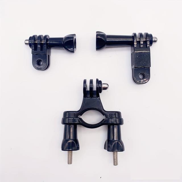 TEMU Universal Action Camera Bike Mount With Adjustable Pivot Arm, Bicycle Handlebar Clamp For Sports Cam Recording