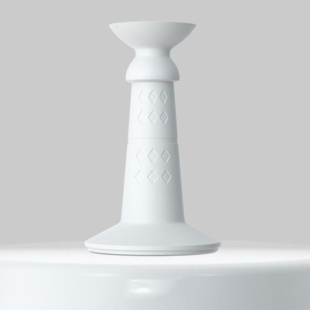 TEMU 1pc Silicone Self-adhesive Bumper, Diy Mute Door Suction Rear Retainer, Wall Protectors Hidden Door Holders - Available In White/black