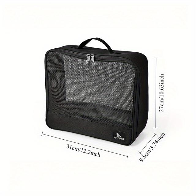 TEMU Outdoor-Camping-Aufbewahrungstasche, Tragbarer Großraum-Organizer für Outdoor-Zelte