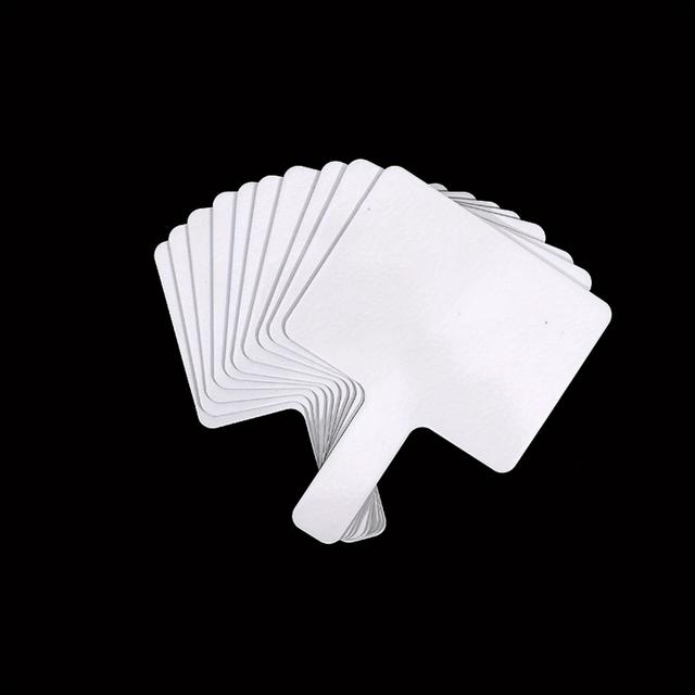 TEMU 10개 재사용 가능한 양면 핸드헬드 화이트보드 - 가정, 사무실 및 경매용 휴대용 지울 수 있는 글쓰기 및 그리기 보드