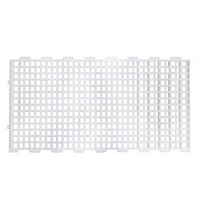 TEMU 40''*20''pure Pp Material Plastic Floor Mat For Chickens Poultry Flooring For Retail Industries(1pc)