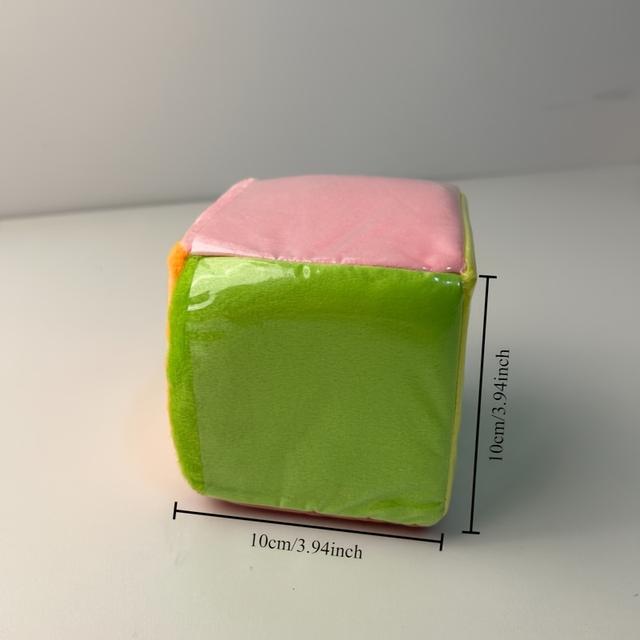 TEMU . 3,94-Zoll-Schwammwürfel mit Schlitz, Lernspielhilfe für Schullehraktivitäten, gemischte Farben