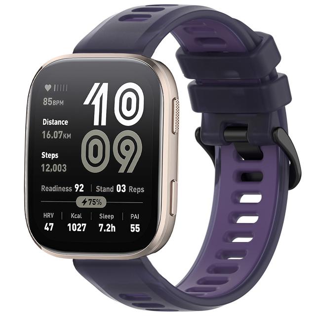 TEMU Strap For Bip 6, Dual-color Breathable Jelly Band – Ideal Christmas & Thanksgiving Gift, 12 Holiday Presents Perfectly To Men And Women