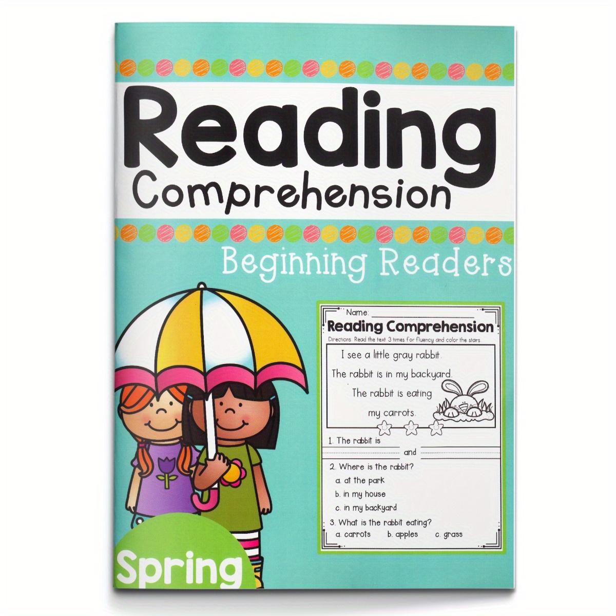 TEMU Read, Understand & Color – A Fun Comprehension Workbook For Kids With Short Stories, Simple Questions, And Picture Coloring To Strengthen Early Reading And Language Skills