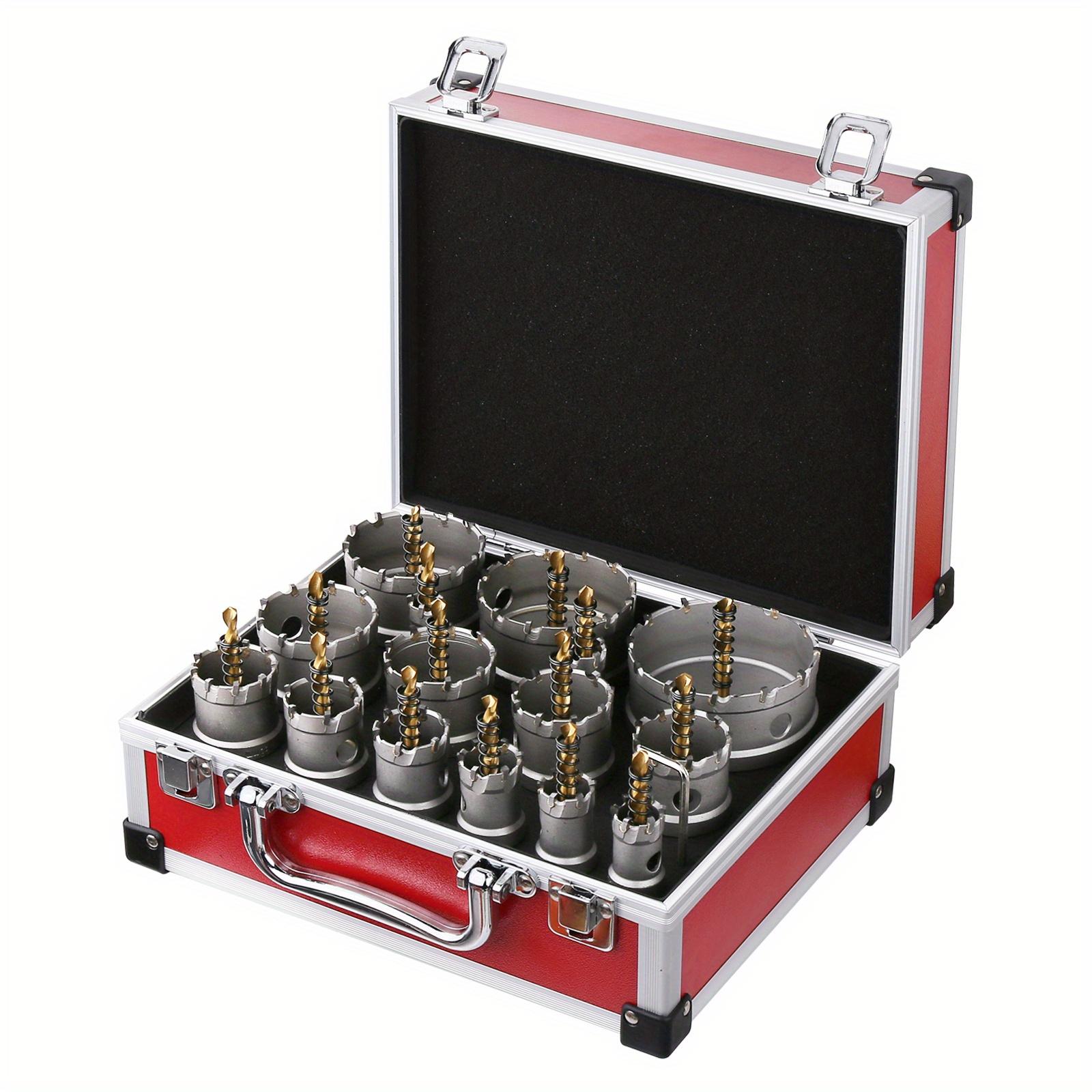 TEMU 16-75mm Tugsten Tipped Set, 15pcs Tct For Metal Cast