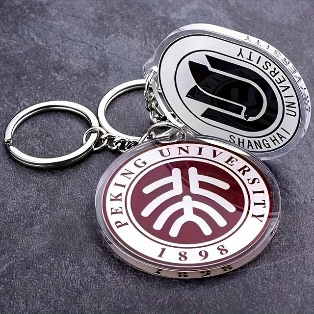 TEMU Customizable Acrylic Keychain Set, 30/50/100pcs, Personalized Image And Photo Keychains, Backpack Charms, Couple, Friend Gifts, Company Logos, Celebrity Events, Universal, Halloween, Christmas