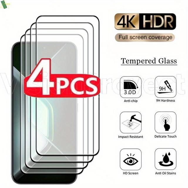 TEMU Para Infinix GT 20 Pro Película Protectora de Pantalla de Vidrio Templado, Protección Anti-Rayones para Infinix GT 20 Pro
