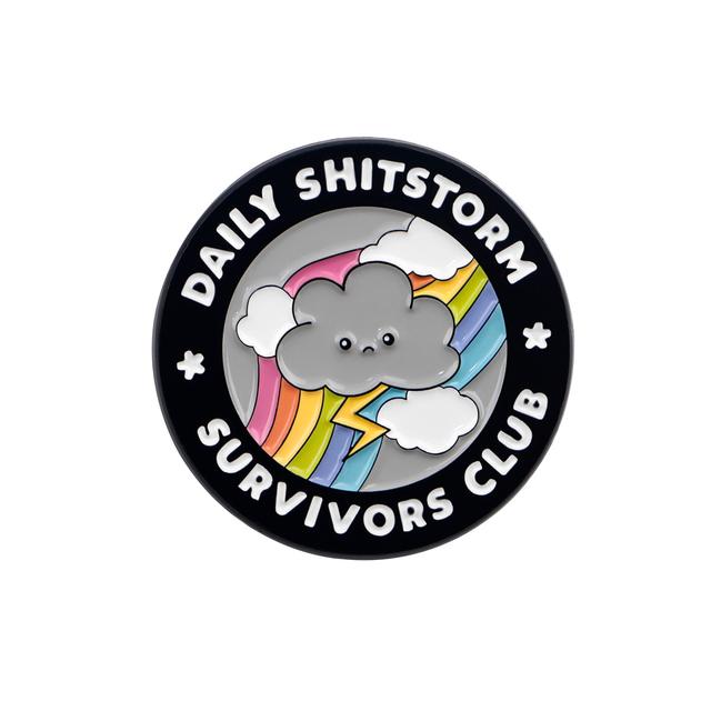 TEMU Zsebtáska és hátizsák díszítő emblémák, brocsok és jelvények – Ajándék ötlet barátoknak 1 db