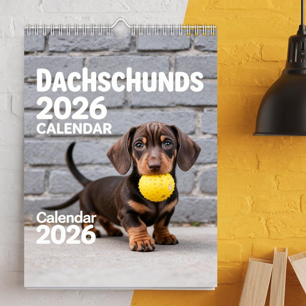 TEMU 2026 Wall Calendar Planner Featuring 12 Months - Ideal For Home Or Office Use, Great As Christmas And New Year Gifts, With A Cute And Humorous Aesthetic