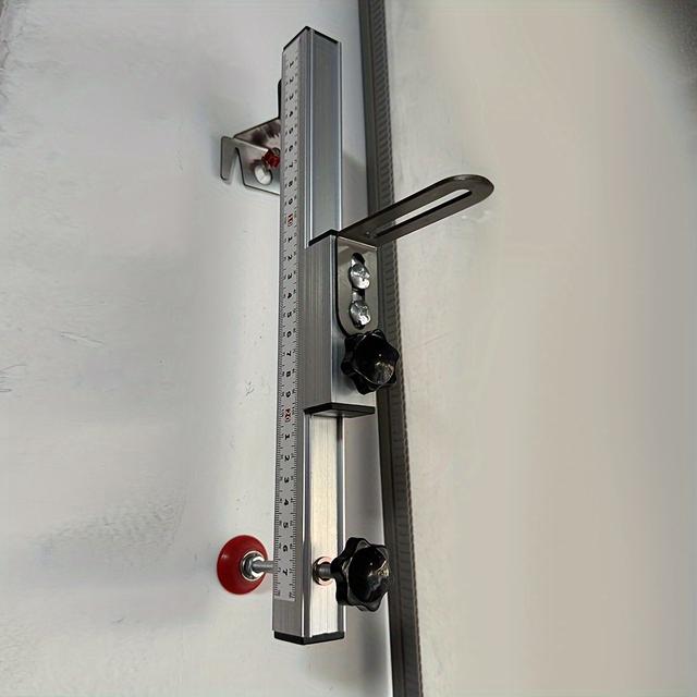 TEMU Support de Montage Ajustable en d'Aluminium pour Niveau à Laser - Porte-Outil Mural et Plafonnier avec Niveaux à Bulles de , Blanche , Facile, Pas Besoin de Piles