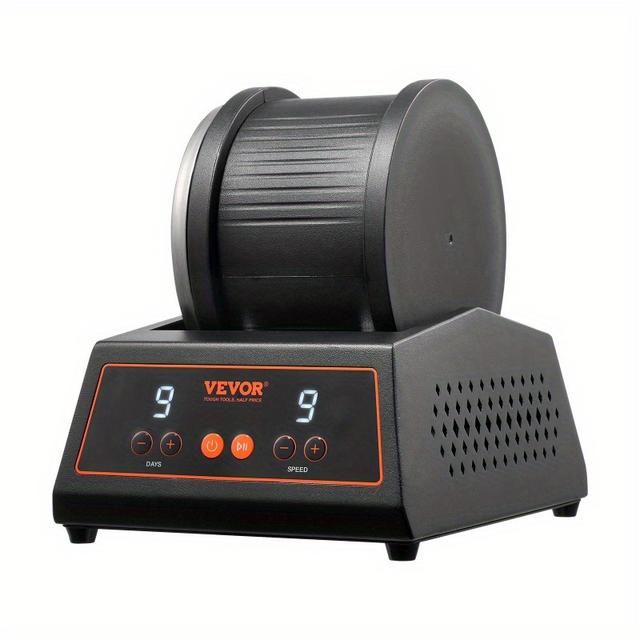 TEMU Rock Tumbler Machine 4 Lbs Rock Polishing Kit 9 Speed 9-day Timer Steel