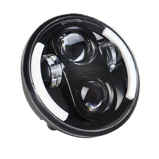 TEMU 5.75 Inch Motorcycle Headlamp Drl Headlight For For Iron 883 For Street Bob Fxdb Vrsvd Vrscdx Xg For Round Moto Lamp