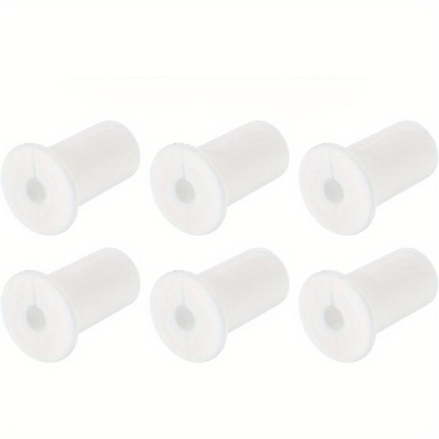 TEMU 4/6pcs For Starlink Wall Grommets 3/4 Inch Cable Routing Kit For Starlink Wall Bushing Grommet 19mm Diameter Hole Ethernet Cable Bushing Wall Penetration Grommet For Starlink Dishy Ethernet Cable