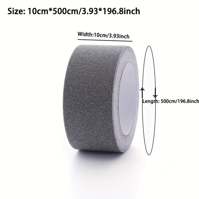 TEMU 1 Stück Realistische Stadt-Autobahn-Aufkleber für Modellbahnen & Miniaturlandschaften - Selbstklebend, Grau/Schwarz