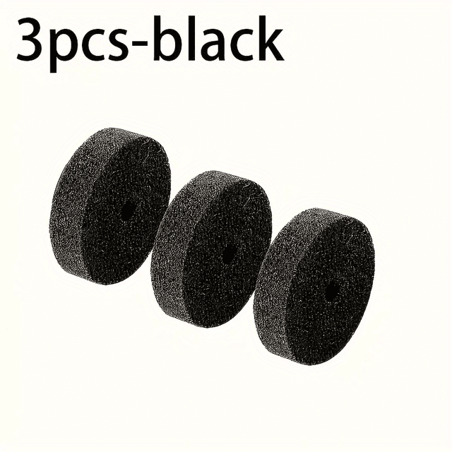 TEMU 3 piezas de productos para pulir y lijar, mini máquina pequeña de , juego de ruedas de lijado y , ideal para bricolaje en casa