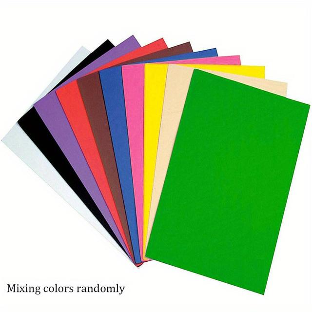 TEMU 30pcs Of Eva Foam Sheets (a5) In Colors For Craft Projects, Measuring 14 X 21 Cm