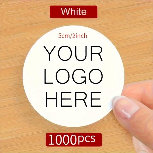 TEMU Custom Stickers In Sizes 1.18/1.58/2/2.36/2.76 Inches, In Sets Of 500/1000. Create Your Own Personalized Stickers For Birthdays, Baptisms, And Branding.