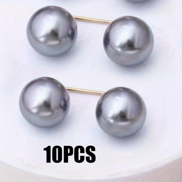 TEMU 10 piezas de clips para tobillo de jeans, agujas antiluz para pecho, hebilla anti-deslizante para pantufla, ajustador de de pantalón