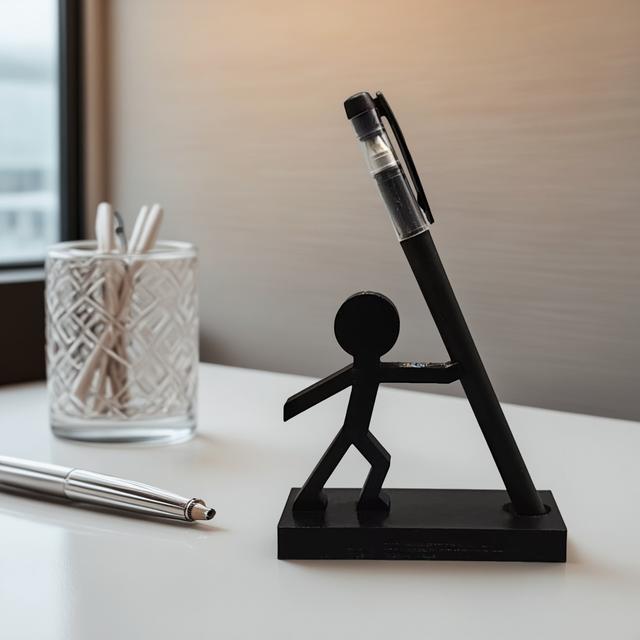 TEMU Pen Holder, Unique Desk Organizer