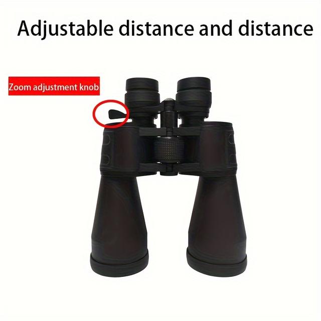 TEMU 10-30x60 Professional - Sleek , Viewing Angle, Central Focusing Mechanism, Made Of Rubber, Perfect For Observing Wildlife Outdoors, An Gift For , Wildlife Watching | High Quality | Long-lasting