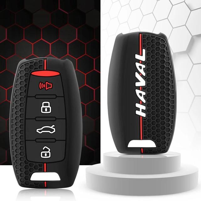 TEMU Silicone Key Protector For Haval F7x H6 2023 Additions For Haval Jollein F7 H6 Jolyon F7h Car Key Protector