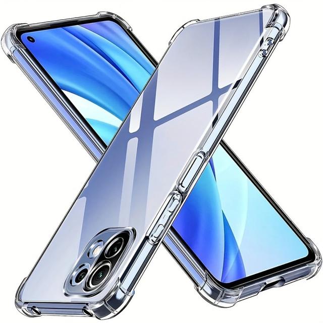 TEMU Funda para Teléfono - Funda Diseñada para Xiaomi 11T Pro y Mi 11 5G, con un Diseño de Bumper Transparente, Delgada, Resistente a y Hecha de Material TPU Flexible