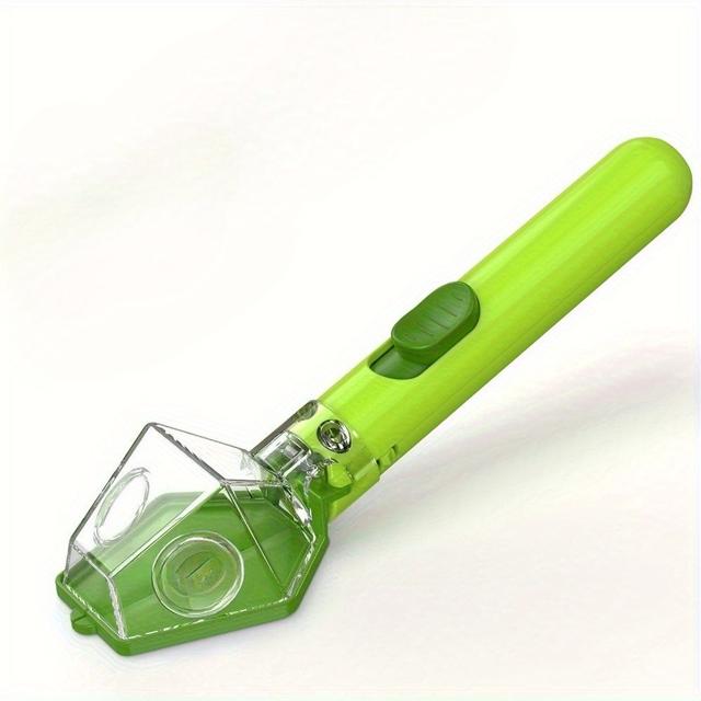 TEMU Praktikus rovarfogó, rovarfogó készlet 6X nagyítóval, kültéri felfedező ajándék, udvari gyep és rovarirtó kellékek, bogarak, pillangók, szitakötők elfogására, zöld