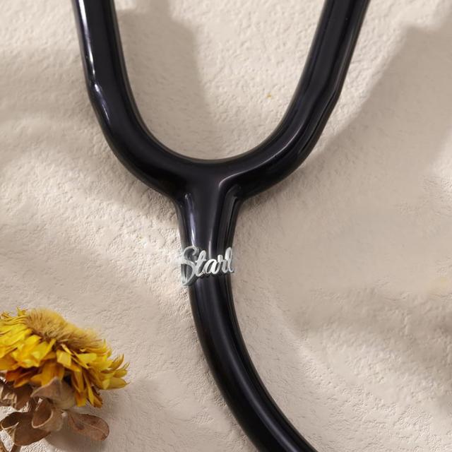 TEMU 1個 カスタム名入れ聴診器ID - 18Kメッキステンレススチール スタイルタグ、彫刻可能 看護師・医師への贈り物 デー・感謝祭に最適 カジュアルウェア