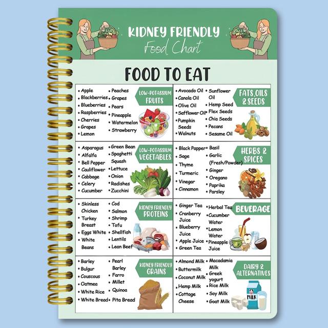 TEMU A "" Notebook For Kidney Protection : 5.5x8.3 Inches, High-quality Paper, Precise Guide, Kidney Health Moment, Perfect For Personal Use And Gifting
