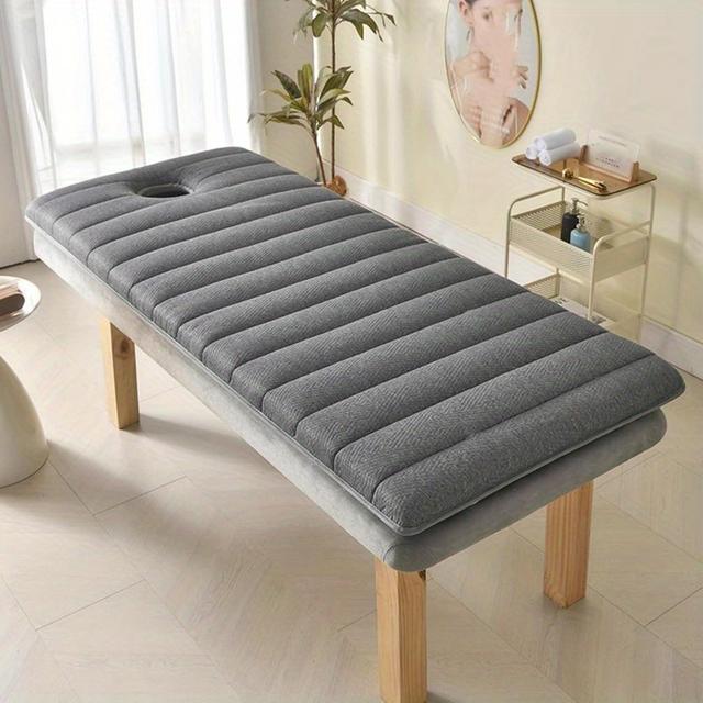 TEMU Surmatelas en Mousse pour Lit de Cils, Coussin Antidérapant pour Table de Massage et Bandes Élastiques Visage - Tapis de Table de Spa