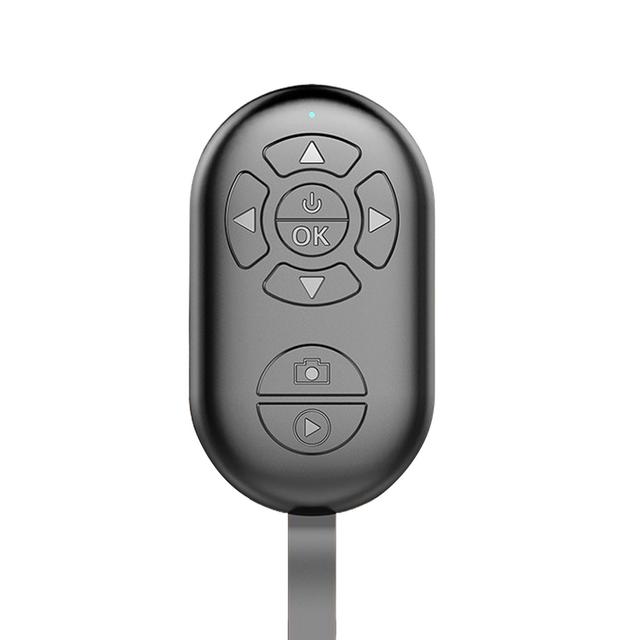 TEMU Control Remoto sin varillas Bluetooth para Cámara, Disparador de Fotos, Grabación de Video Sin Interrupciones, Conectividad para TikTok y Cambio de Página de Video