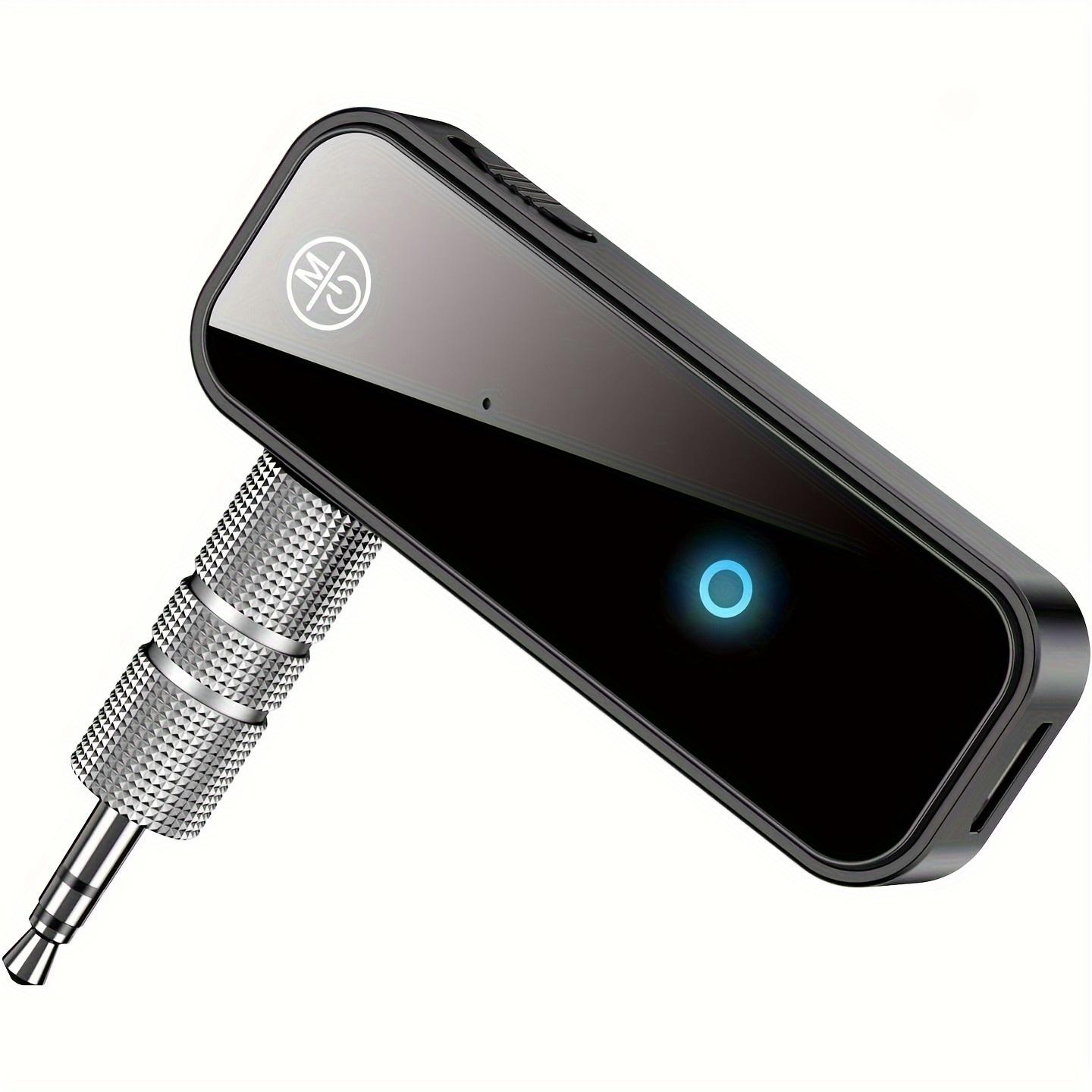 TEMU 2-in-1 Wireless Adapter: 5.0 Transmitter And Receiver For Car Stereo & Headphones, Calling, Travel Accessory, Compact Adapter, Durable Build, Audio Transmitter, Car Owners