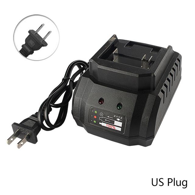 TEMU Reemplazo de cargador de batería para Makita modelo 21V Li-ion BL1415 BL1420 BL1815 BL1830 BL1840 BL1860 Taladro eléctrico Amoladora | Compatible con paquetes de pilas AA no recargables