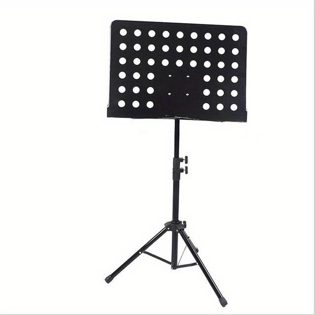 TEMU Multi-functional Adjustable Carbon Steel Stand - Lepu Stand / Stand / Presentation Stand / Display Stand - Sturdy Tripod With Tray, Suitable For Multiple Scenes And Items