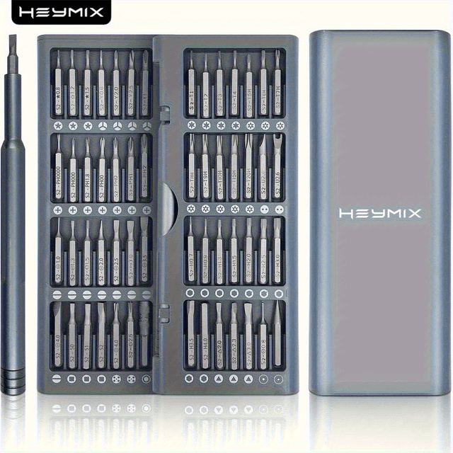 TEMU Precision Screwdriver Set (57-in-1) With Magnetic Head Screwdriver Tool Pop-up Storage Box For Computer, Laptop Repair Screwdriver Tool Kit Set