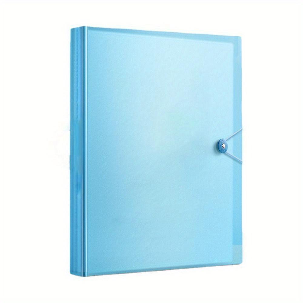 TEMU 1pc Painting Painting Storage Book Durable A3/8k Data Organizer Photo Album Folder 60 Pages Large Capacity Presentation Portfolio Office