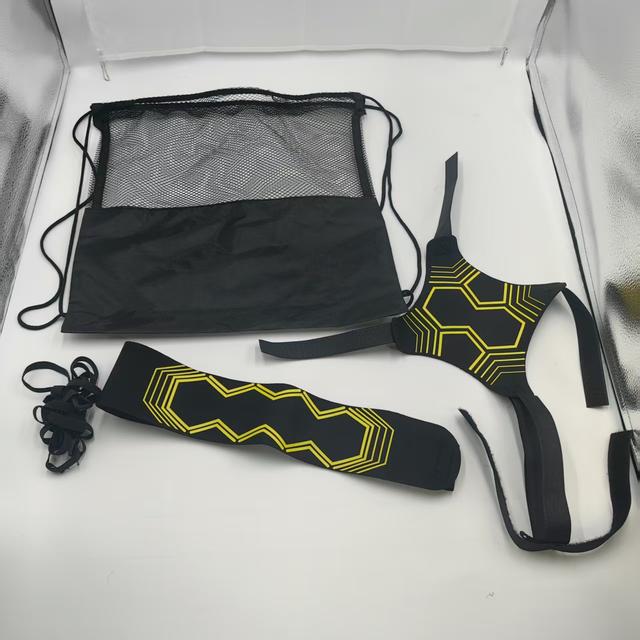TEMU 2pcs Adjustable Training System With Leg Skill Trainer & Practice - Suitable For Soccer, Volleyball, - Portable With Backpack - For All Skill Levels (/) - Training Equipment
