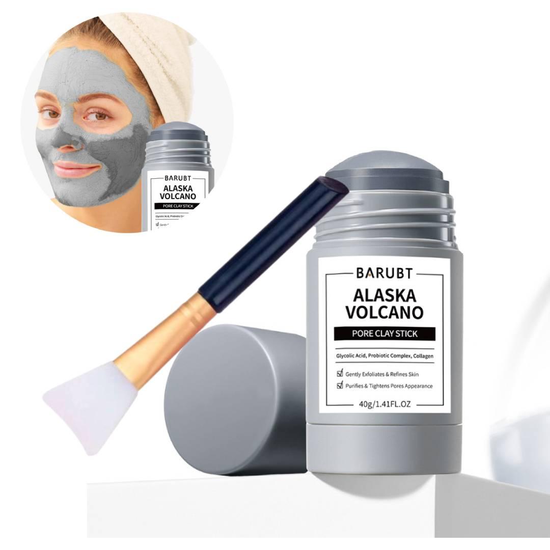 TEMU 2pcs Value-packed Silicone Mask Brush Kit - Grey Mud Film+ Reusable Silicone Applicator, Cost- Self-care Accessory For Family Shared Use