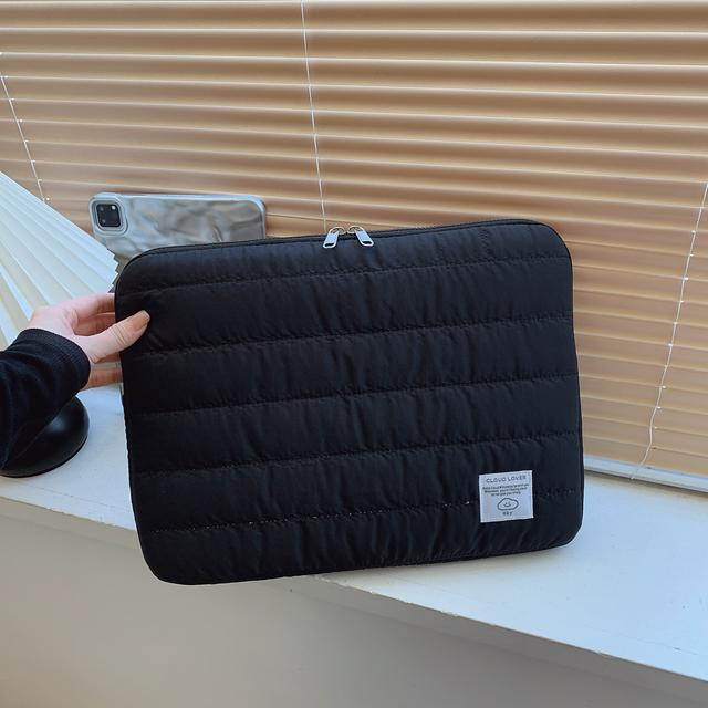 TEMU Capa para Laptop Bordada de 11/ 13/ 15 Polegadas - Capa para Laptop de 11"/ 13"/ 15" - Antichoque, Estilosa Bordagem Durável para Uso Diário, Trabalho & Escola