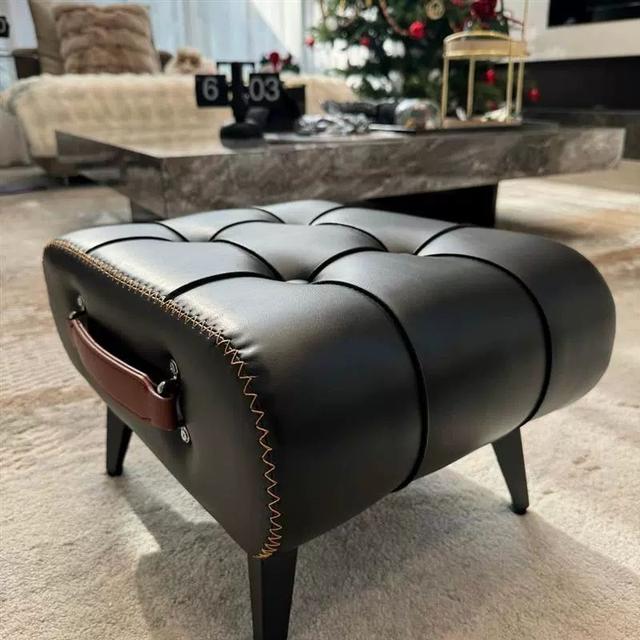 TEMU Luxury Stool, Use, Living Room Sofa, Shoe Changing, Simple And Minimalist Small Household