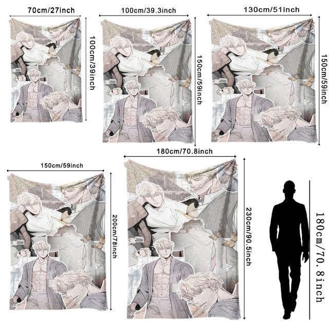 TEMU 1 de 230GSM con diseño coreano de cómic, rosas y vino, impresa en , añade un encanto al dormitorio y , y cómoda para en , un acento para acampar y picnics