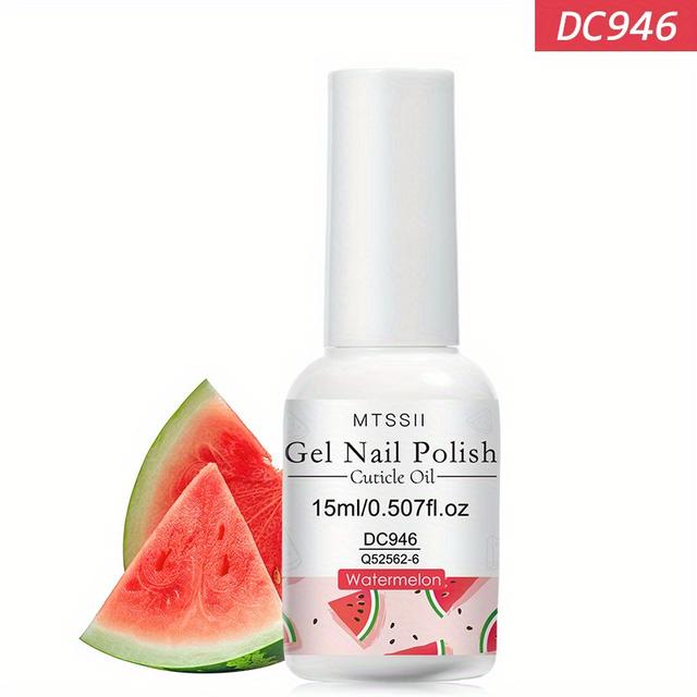 TEMU Mtssii 15ml Nail Cuticle Oil, Protects Nails, Fruit Smell, Nail Gel Polish, 8 Fragrance