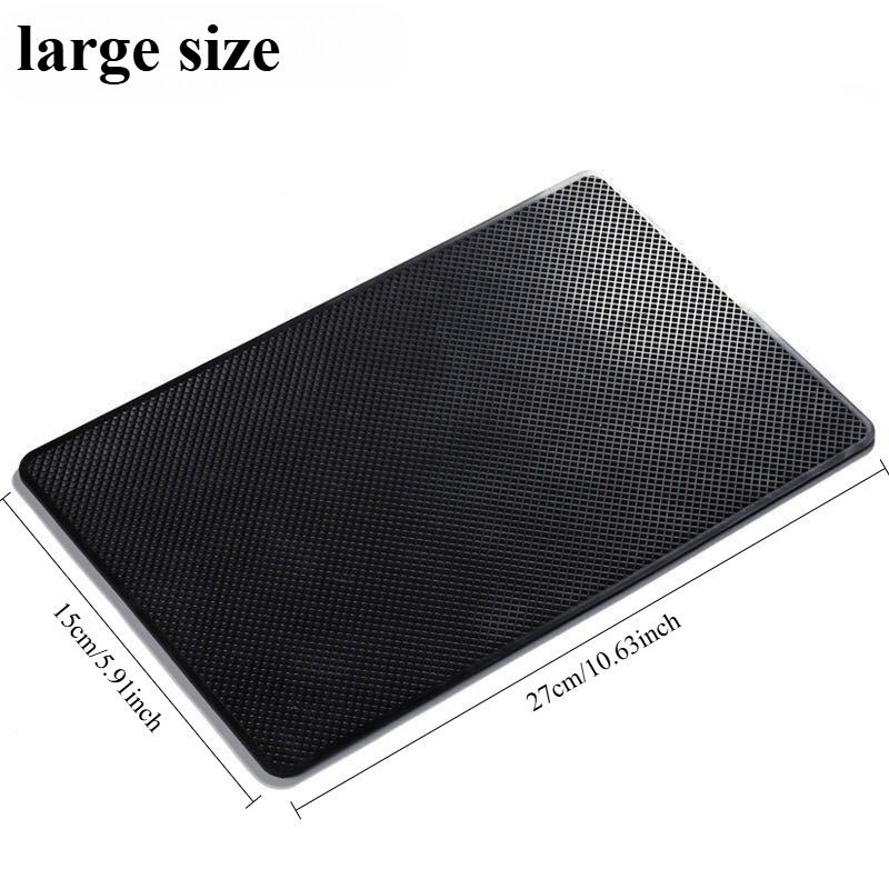 TEMU 1pc Car Dashboard Phone Holder Non-slip Mat Car Built-in Storage Large And Small Car Non-slip Mat
