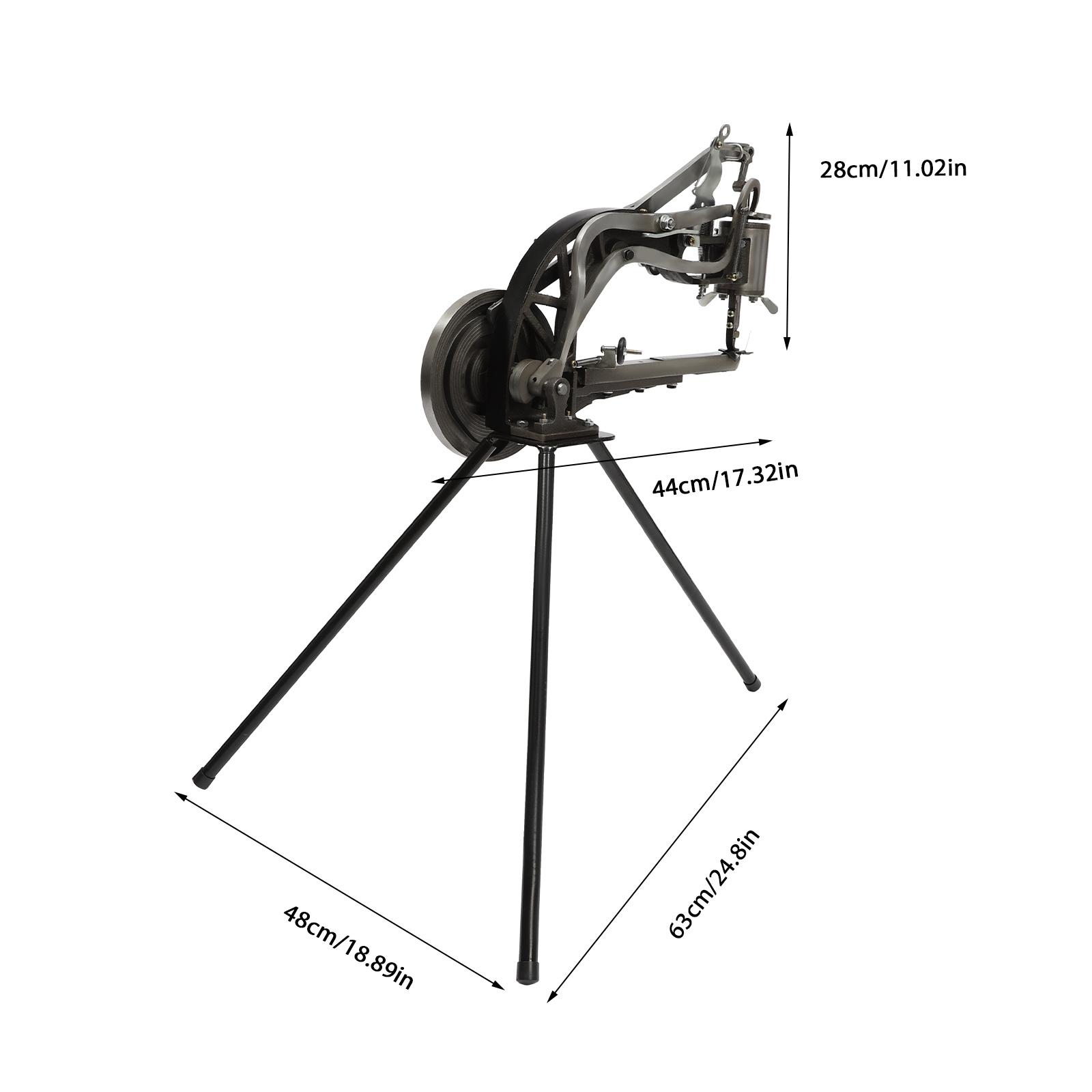 TEMU Leather Sewing Machine 44 * 28cm Hand Shoemaker Hand Cobbler Shoe Repair Machine, Sewing Machines Heavy Duty Shoe Repair Equipment With Needles For Sewing Craft Tools