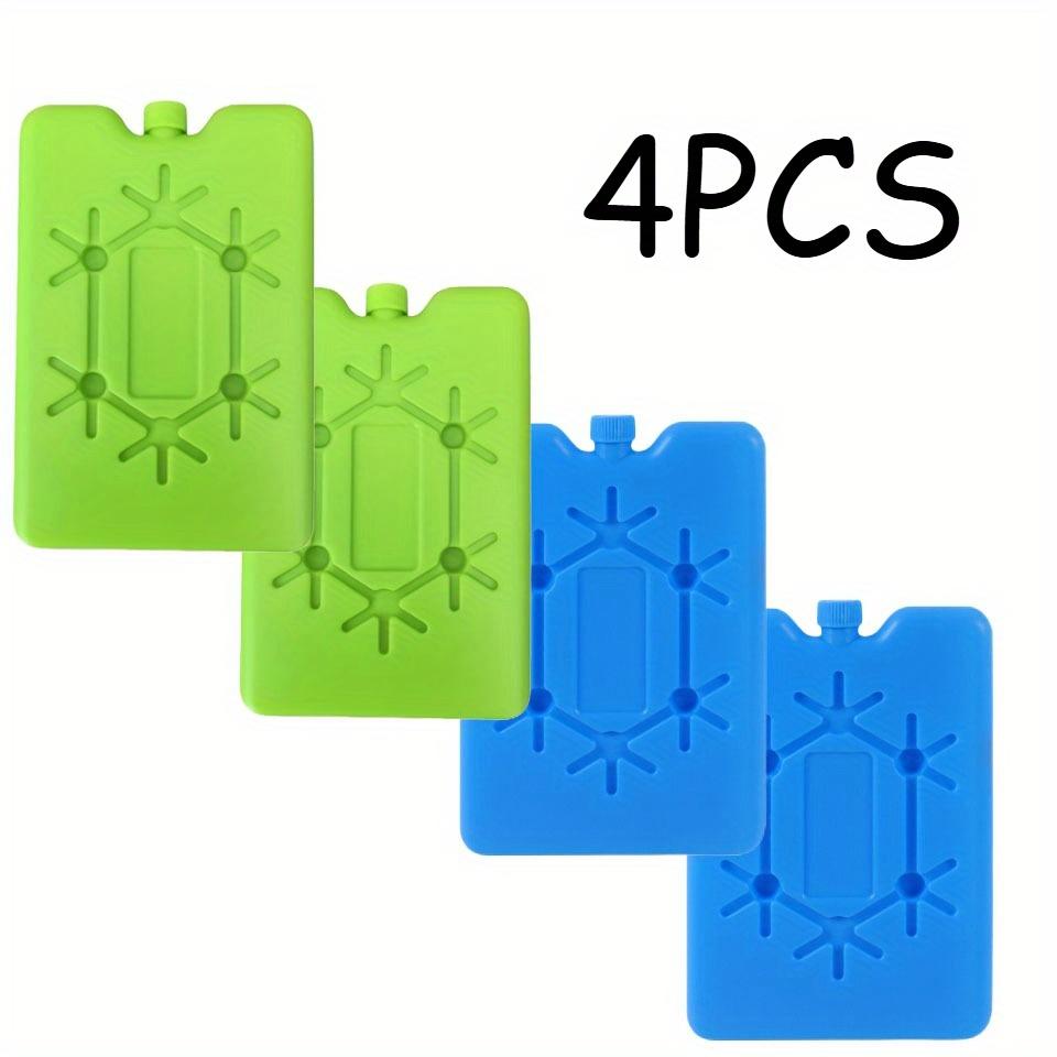 TEMU 4pcs Ice Packs For Lunch Box-reusable Ultra-thin Freezer Packs - Long-lasting Cool Packs For Coolers Non-contact Food