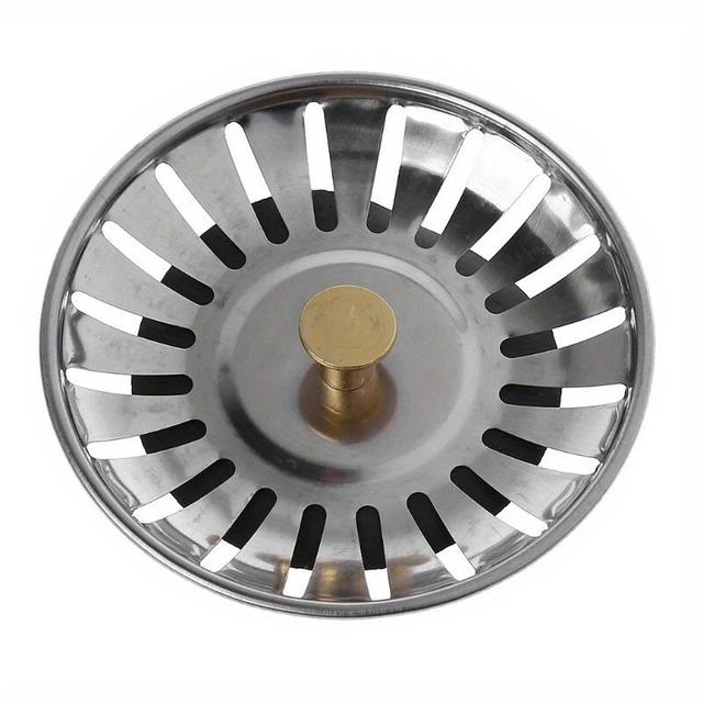 TEMU 8pcs Kitchen Sink Strainer And Stopper Waste Sink Filter For Smooth Drainage For Kitchen And Bathroom Use
