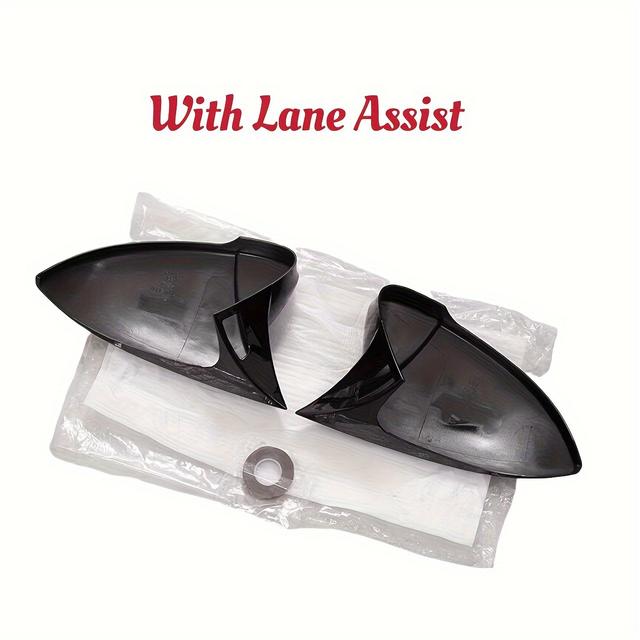 TEMU für Volkswagen 8 MK8 VIII 8R GTI GTE GTD 2020-2024 Rückspiegelabdeckung mit Fahrassistenzfunktion