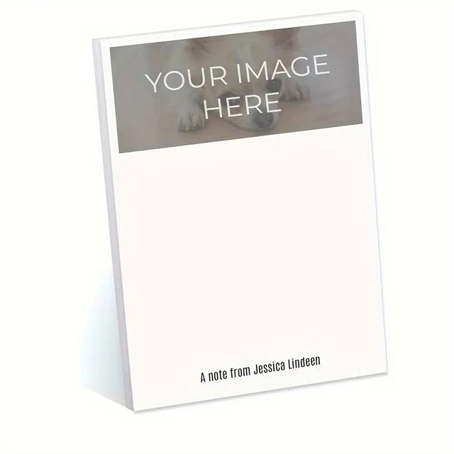 TEMU Individuelle Text-/Foto-/Foto & Text-Notizzettel - Selbstklebende Blanko- oder beschriftete Seiten für Journale, Planer, Kalender - Papierblätter für Büro, Organisation (tägliche Nutzung)