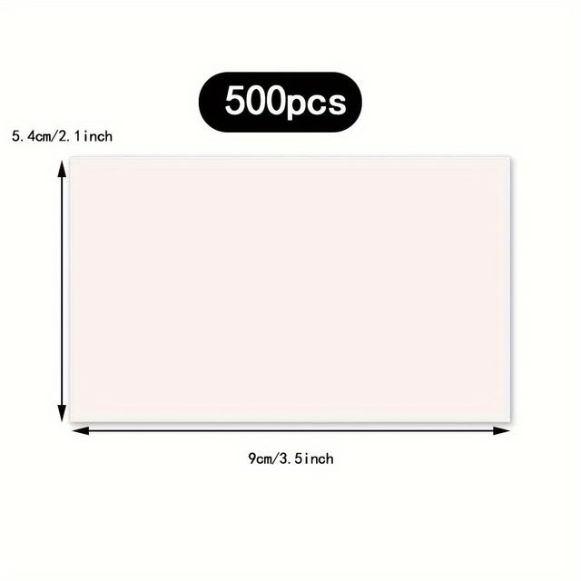 TEMU 500枚のカスタマイズ可能なカード - 個人化されたビジネスカード、を表すカード、招待状のカード、写真やロゴ付き - 事前にプリントされたテキストなし